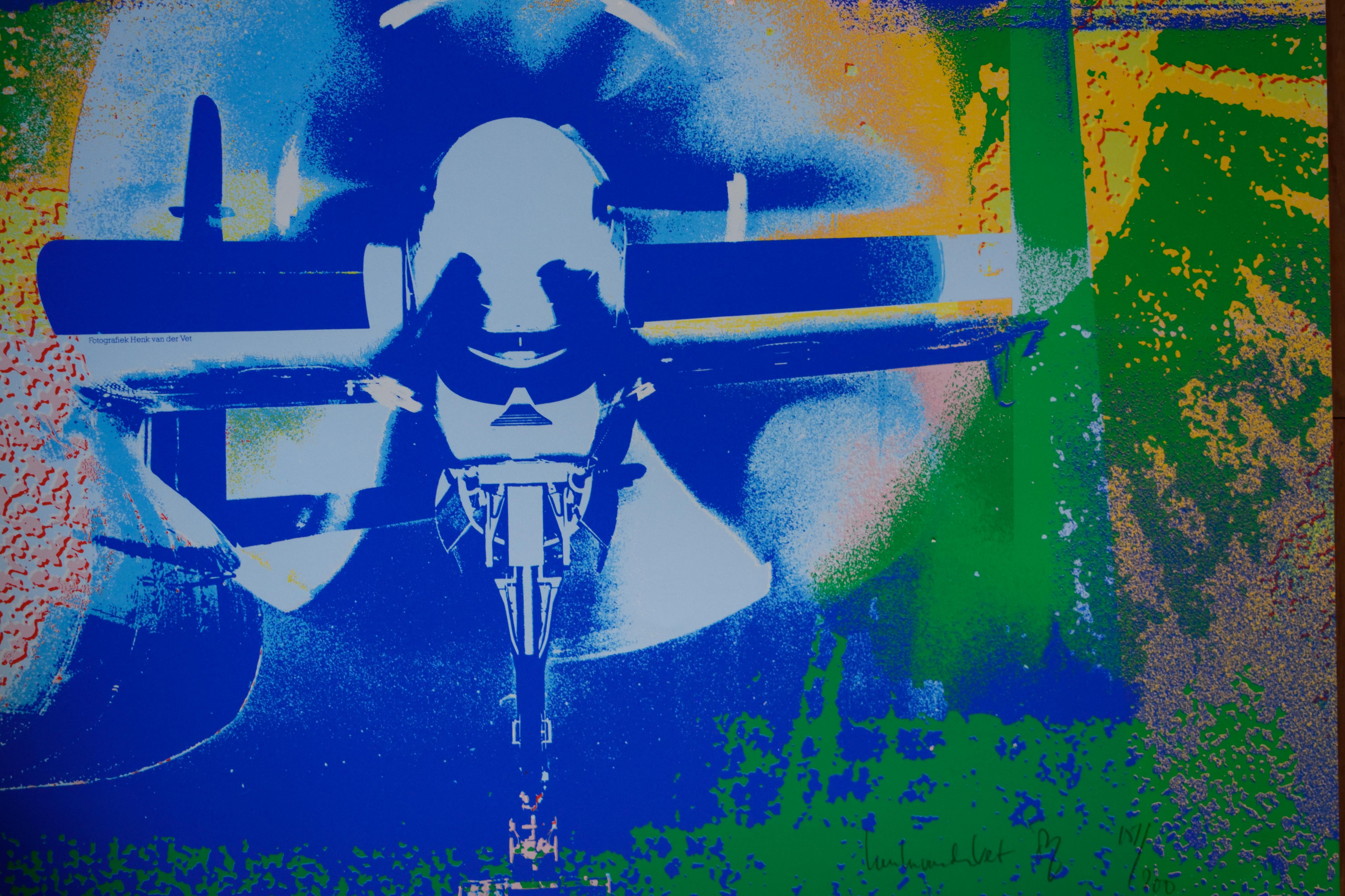 Henk van der Vet - Zeefdruk - Techniek kopen? Bied vanaf 50!