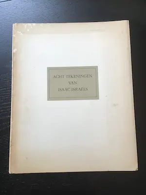 Isaac Israels - acht tekeningen van Isaac Israëls kopen? Bied vanaf 69!