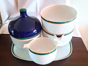 Buy Rosenthal - Geschirr Set 5teilig Studio Line Plus Plural Design Rolf Karnagel 70er Jahre? Bid from 30!