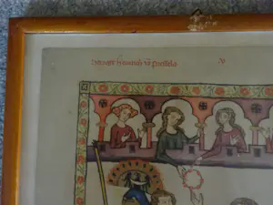 Niet of onleesbaar gesigneerd - Middeleeuws Minnesangers kopen? Bied vanaf 1!