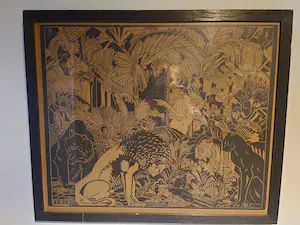 Henri van der Stok - Orpheus speelt harp voor de dieren kopen? Bied vanaf 20!