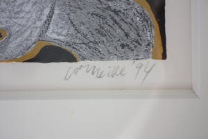 Corneille - Abstracte compositie met vrouw, vis en kat kopen? Bied vanaf 225!