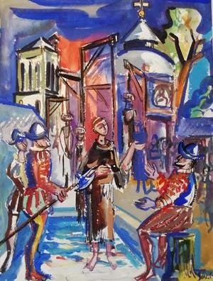 Henk van den Idsert - Impressie van den Briel...... kopen? Bied vanaf 90!