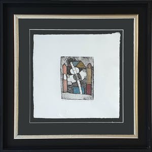 Michel van Overbeeke - Ets - Ingelijst kopen? Bied vanaf 45!