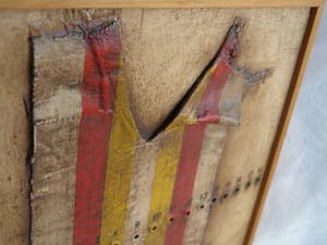 Enric Adsera Riba - Profiel-kunstwerk / Paneel, Gemengde techniek , “Voetbalshirt” kopen? Bied vanaf 100!