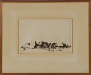Bob Buys - en anderen! - Lot van 7 ingelijste kunstwerken kopen? Bied vanaf 30!