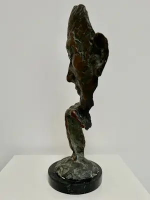 Brons (Onbekend) - bronzen sculptuur | 'De denker' kopen? Bied vanaf 1!