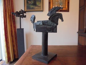 Eric Claus - Drie paardenhoofden. kopen? Bied vanaf 675!