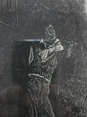 Felicien Rops - La Repetition. Dame aan trapeze. kopen? Bied vanaf 79!