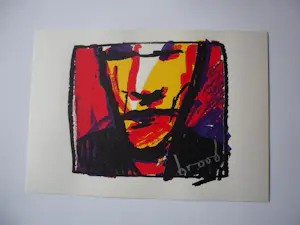 Herman Brood - Zeefdruk, Woedend Licht. kopen? Bied vanaf 60!