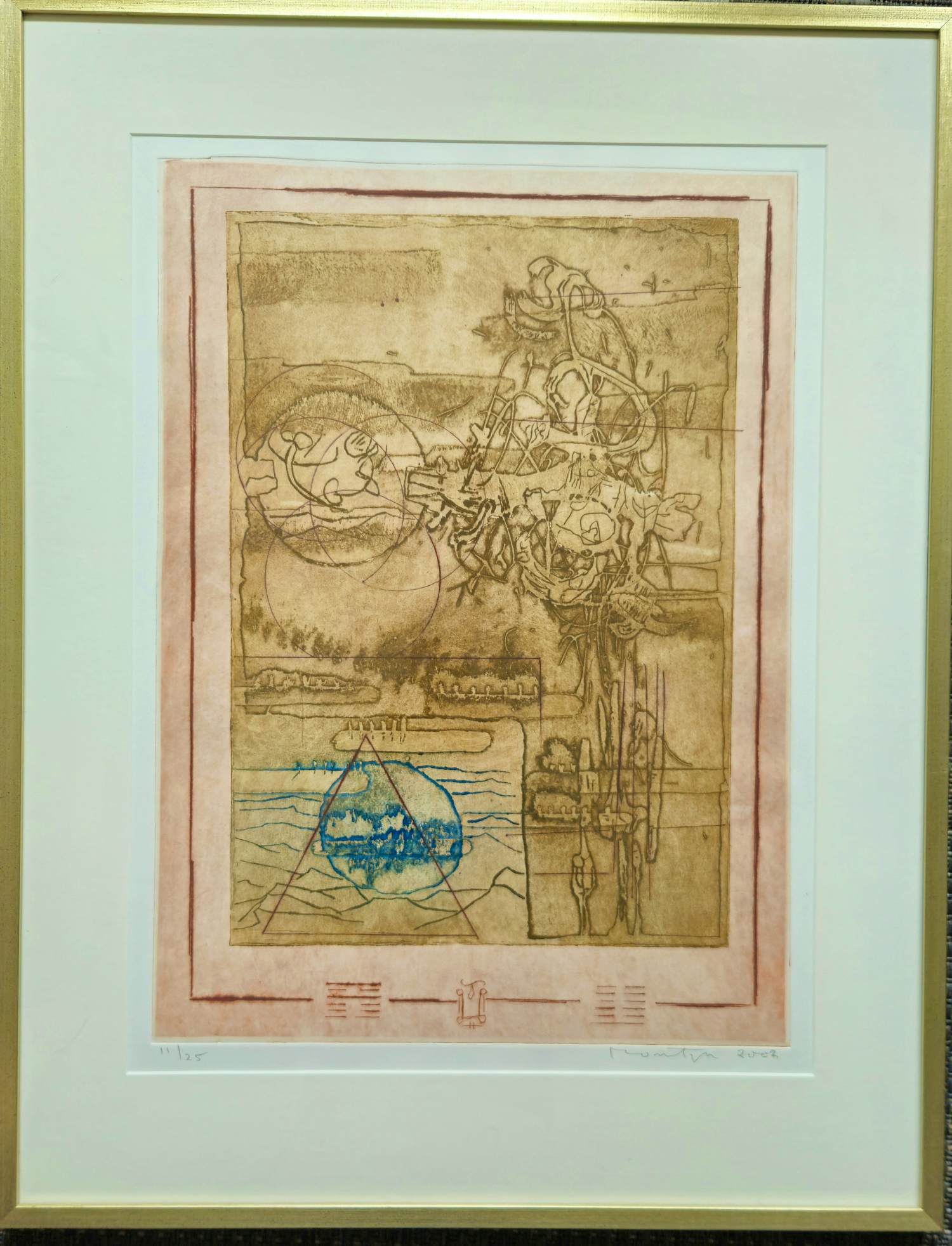 Jan Montyn - zonder titel verkocht voor € 60!