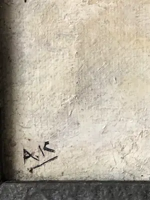 Niet of onleesbaar gesigneerd - Winterlandschap (gesigneerd) kopen? Bied vanaf 1!