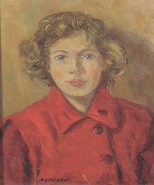 Margaretha C. Verheus - Olieverf op doek, Joke kopen? Bied vanaf 1!