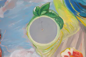 Nuray Atas - Olieverf op doek, Pechvogel in glorie - Ingelijst (Zeer groot) kopen? Bied vanaf 1!