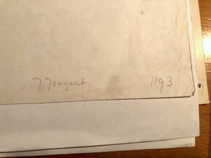 Jan Jongert - Naakte vrouw - Houtskooltekening kopen? Bied vanaf 45!
