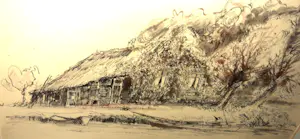 Niet of onleesbaar gesigneerd - Boerderij Aan Het Water 1988 kopen? Bied vanaf 1!