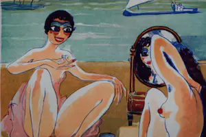 Kees van Dongen - Houtgravure - La Terrasse sur le Nil kopen? Bied vanaf 50!