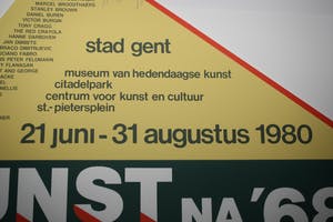 Joseph Beuys - Plakat, Brüssel,1980, signiert kopen? Bied vanaf 80!
