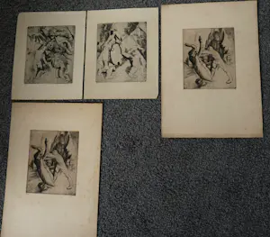 Henri Ramah - Mooie collectie 32 etsen. kopen? Bied vanaf 450!