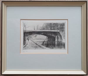 Buy Loes van Groningen - Beekje onder brug? Bid from 20!