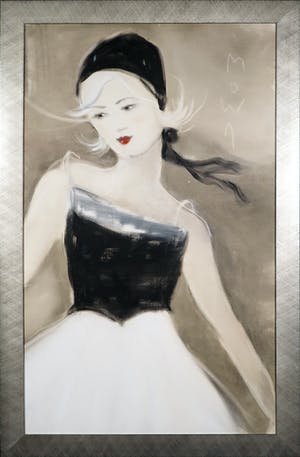 Merja Niemelainen - Olieverf op Doek, Virgin- Ingelijst (Zeer Groot) kopen? Bied vanaf 100!