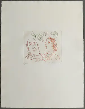 Jan Sierhuis - gesigneerde ets kopen? Bied vanaf 69!