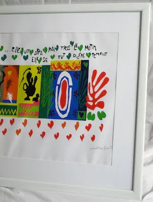 Henri Matisse - Litho , Mille et Une Nuits (‘Duizend en één Nacht’) – ingelijst - 250 ex - 1994 kopen? Bied vanaf 10!