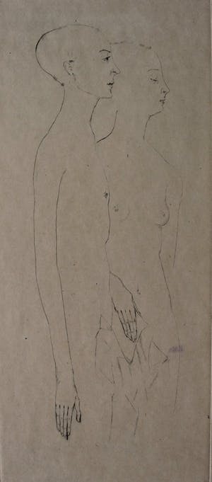 Dietz Edzard - Ets: Naakt: man en vrouw kopen? Bied vanaf 45!