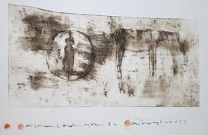 Anton Heyboer - Figuur en dier (Kunti) kopen? Bied vanaf 295!