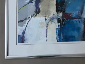 Paula Evers - Rood - blauw - donker midden kopen? Bied vanaf 150!