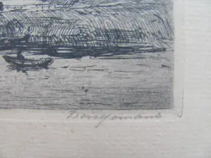 Waalko Jans Dingemans (jr.) - poldergezicht met molen kopen? Bied vanaf 25!