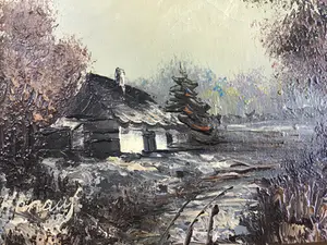 Henner Knauf - Drie kleine landschapjes. kopen? Bied vanaf 15!