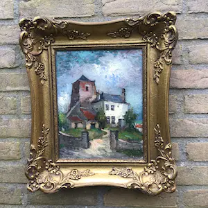 Walter Neuhof - Oude kerk van Gulpen. kopen? Bied vanaf 125!