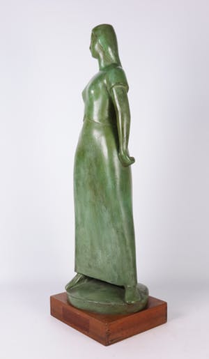 Raymond Glorie - Brons, Staande boerin (Groot) kopen? Bied vanaf 600!