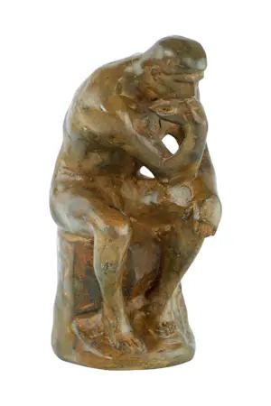 Pierre Chenet - Bronzen beeld van 'De Denker' geïnspireerd door Rodin kopen? Bied vanaf 379!