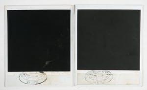 Andy Warhol - Lot van twee polaroid foto's kopen? Bied vanaf 150!