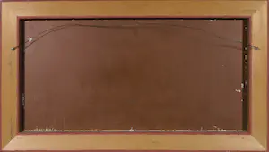 Niet of onleesbaar gesigneerd - Lot van twee landschapjes in olieverf kopen? Bied vanaf 1!