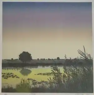 Henk Kastelijn - 2 litho's op 1 blad "herfst" en "Zomer" verkauft für € 35!