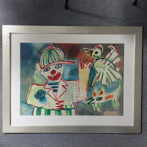 Jacob Kanbier - schilderij op papier kopen? Bied vanaf 1!