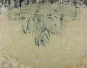 Herman Damen - Gouache, inkt en pastel op papier, Zonder titel - Ingelijst (Groot) kopen? Bied vanaf 100!