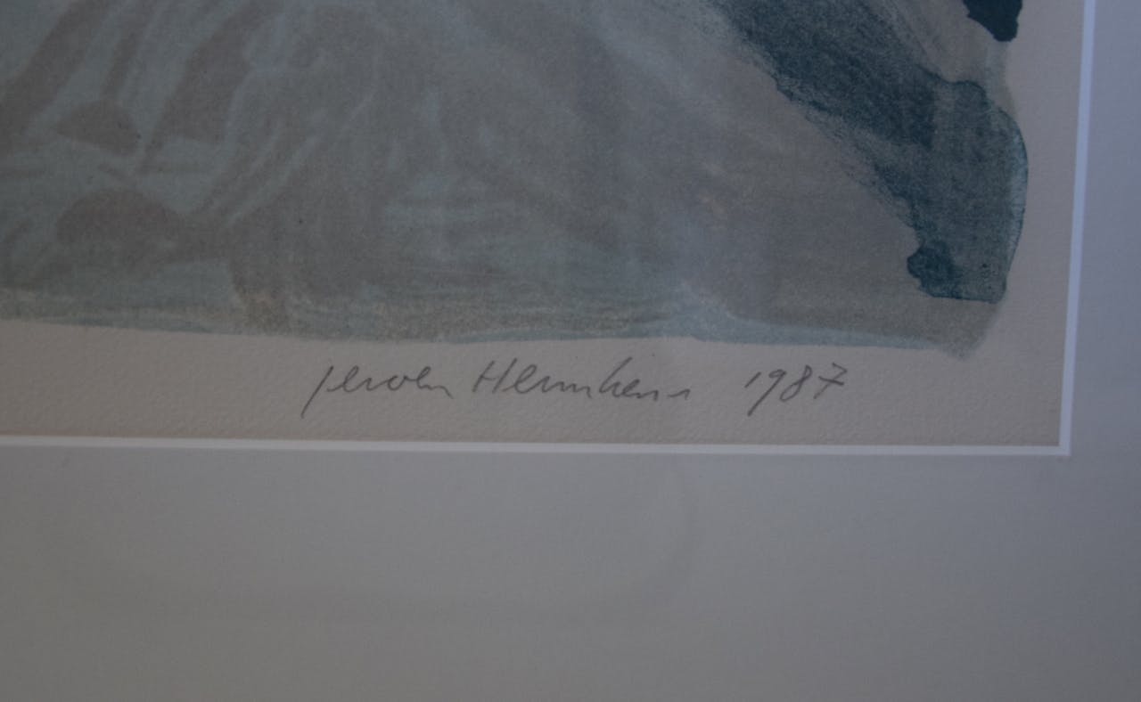 Jeroen Hermkens - Zurich - Litho - Ingelijst kopen? Bied vanaf 1!