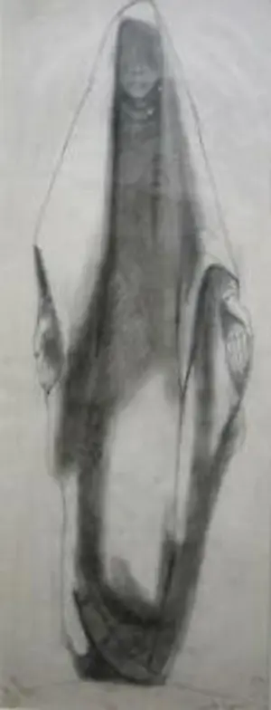 André Bizette-Lindet - Maquette van een studie voor een sculptuur van een oosterse vrouw kopen? Bied vanaf 50!