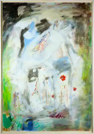 Klaas Boonstra - Olieverf op board, Zonder titel - Ingelijst (Groot) verkauft für € 200!