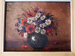 Jacques Callaert - Stilleven - Pot met bloemen kopen? Bied vanaf 25!