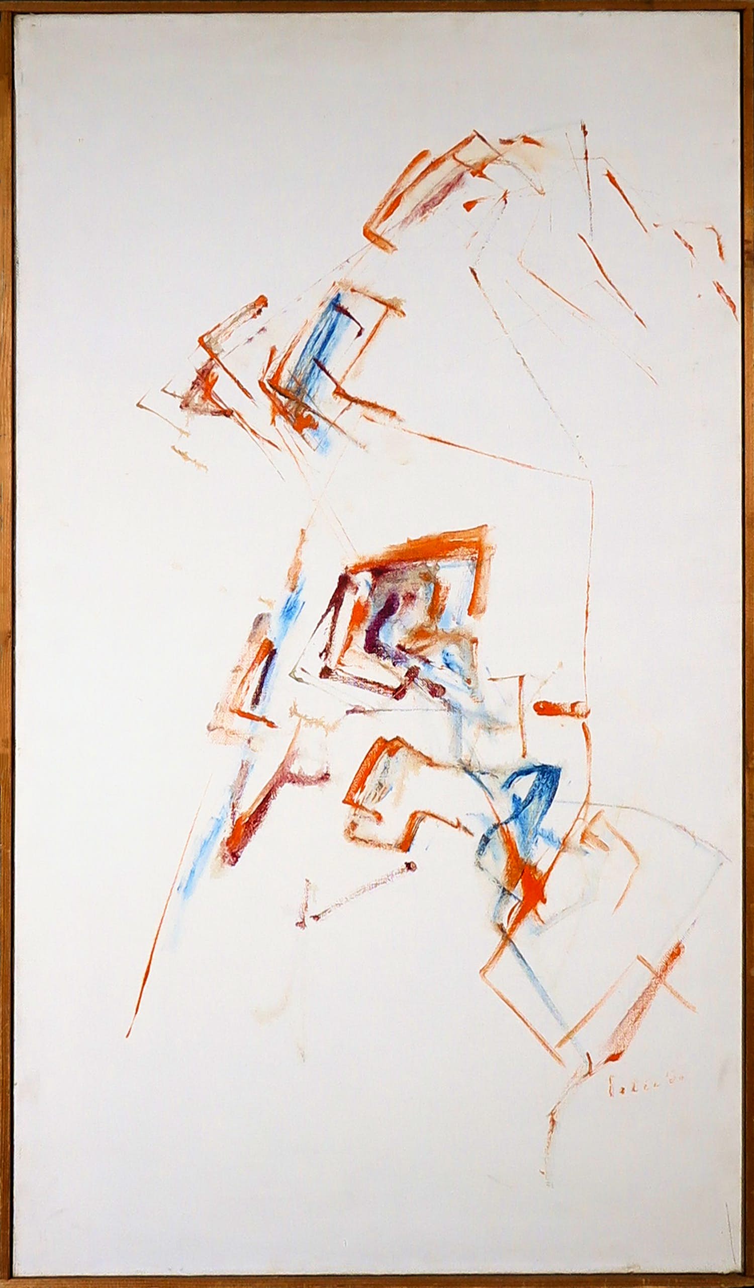 Mark Polee - Acryl op doek, Stijgend - Ingelijst (Groot) kopen? Bied vanaf 100!