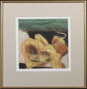 Ru van Rossem - Reliëfets en aquatint, Europa en de stier - Ingelijst kopen? Bied vanaf 60!