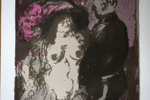 Kurt Lob - Litho - Naakt kopen? Bied vanaf 40!