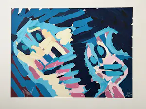 Karel Appel - Moving in the Night kopen? Bied vanaf 250!