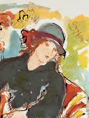 Nic Jonk - Prachtig mooie zeefdruk kopen? Bied vanaf 60!