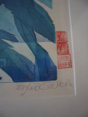 Sylvia Oudkerk - kleurenets - Titel, Tazacorte, ingelijst kopen? Bied vanaf 40!